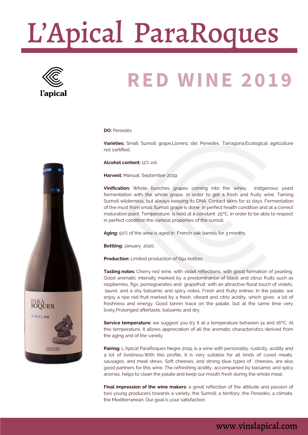 Red Wine 2019