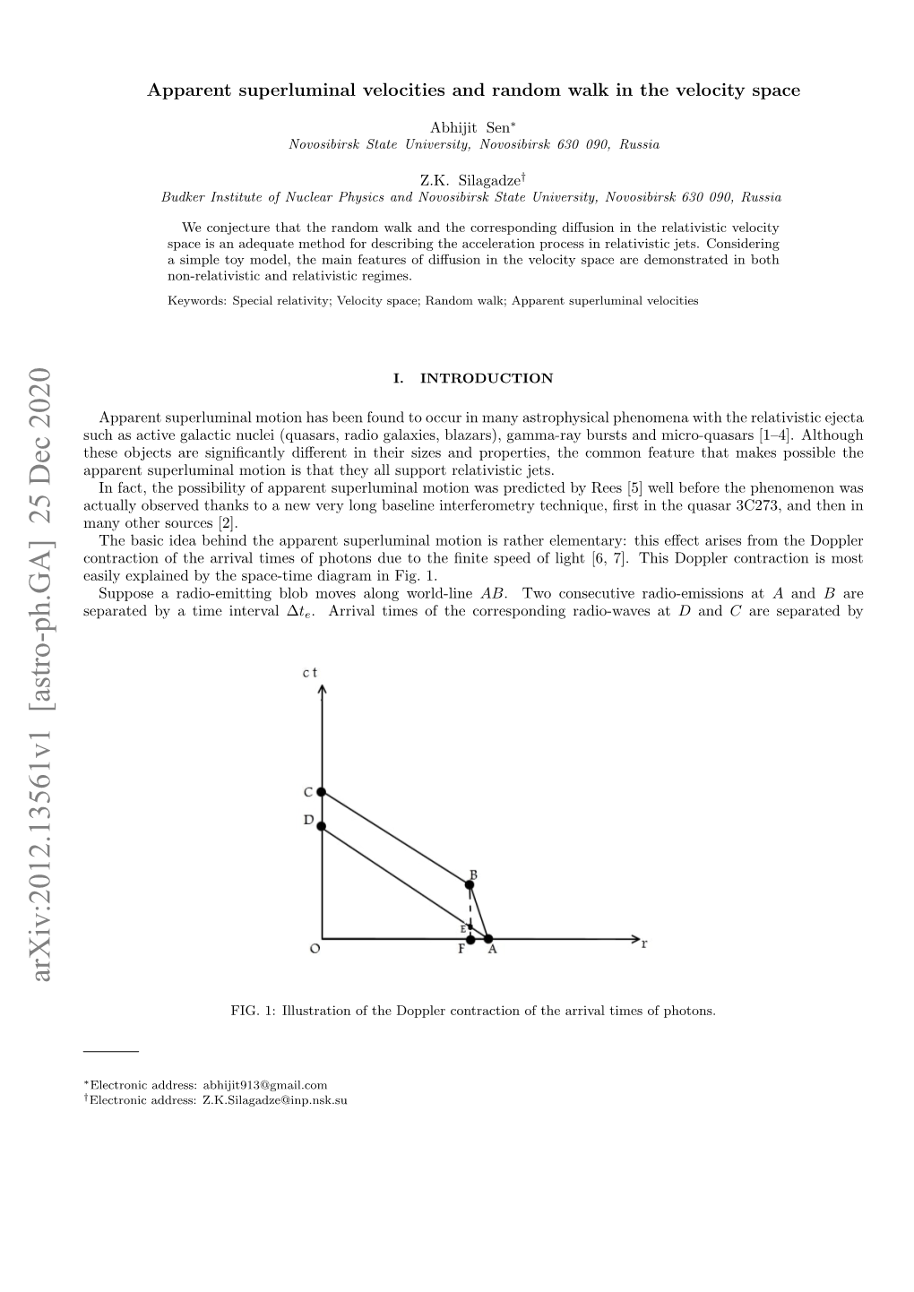 Arxiv:2012.13561V1 [Astro-Ph.GA] 25 Dec 2020