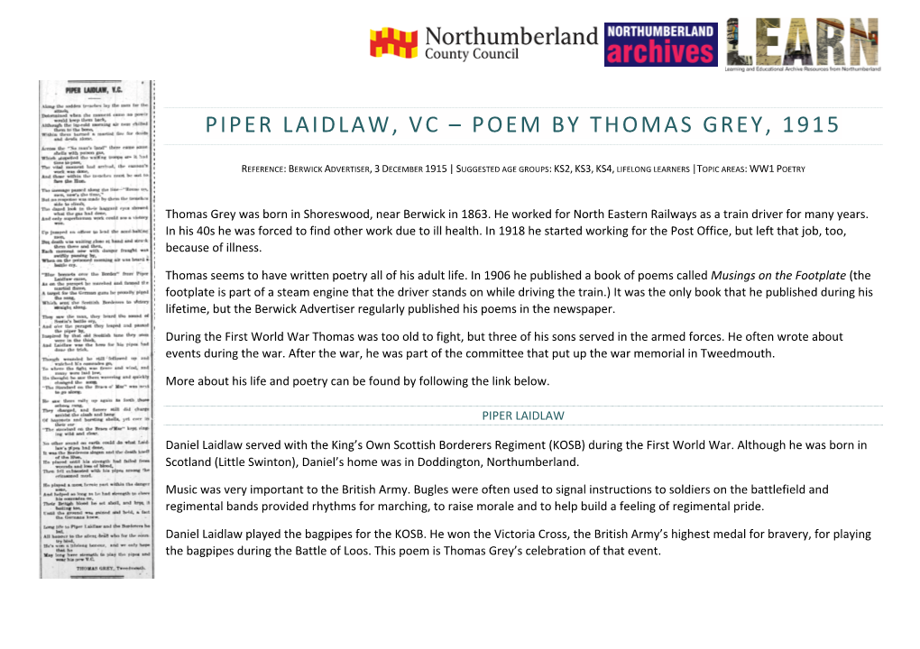 T. Grey Piper Laidlaw