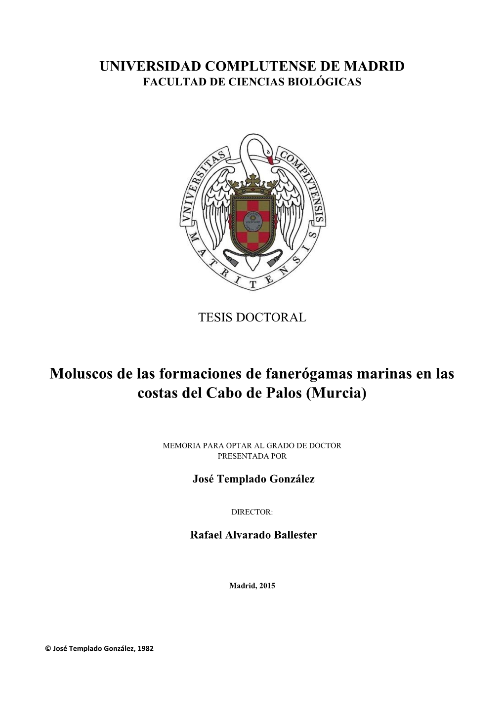 Moluscos De Las Formaciones De Fanerógamas Marinas En Las Costas Del Cabo De Palos (Murcia)