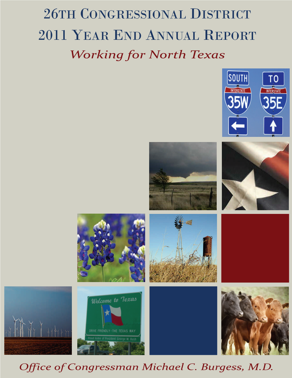 2011 YEAR END ANNUAL REPORT Working for North Texas