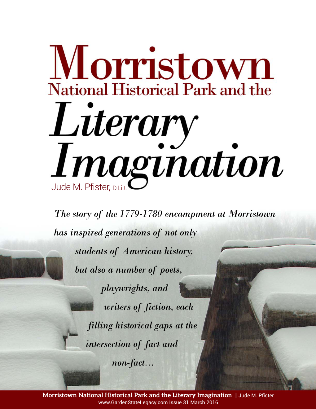 The Story of the 1779-1780 Encampment at Morristown