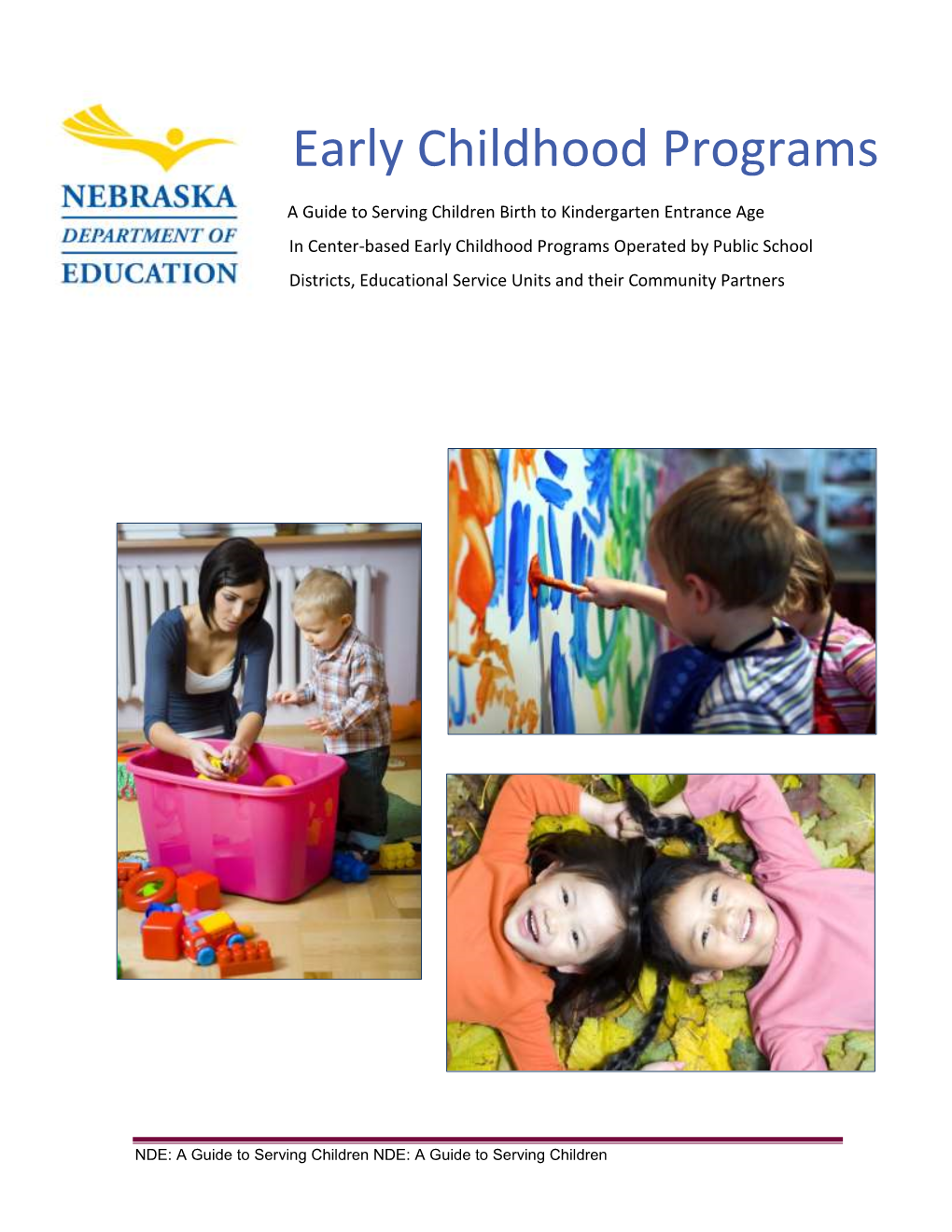 Early Childhood Programs