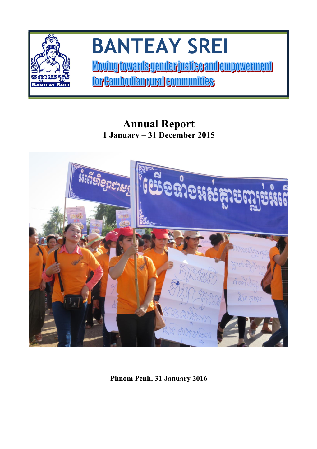 Annual Report 1 January – 31 December 2015
