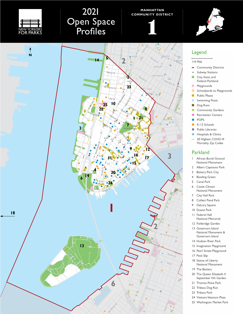 2014 City Council District Profiles 2021 Open Space Profiles