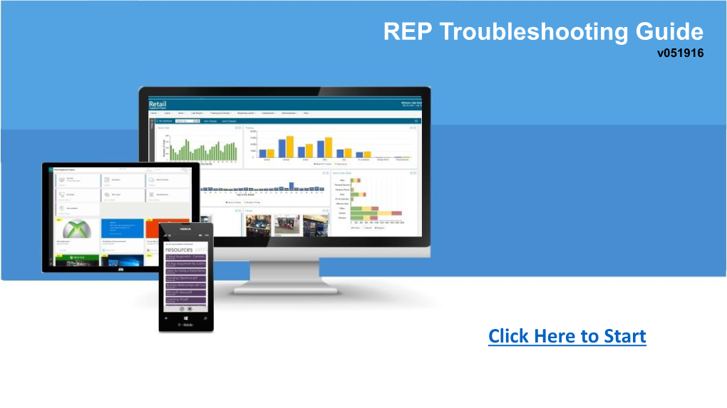 REP Troubleshooting Guide V051916