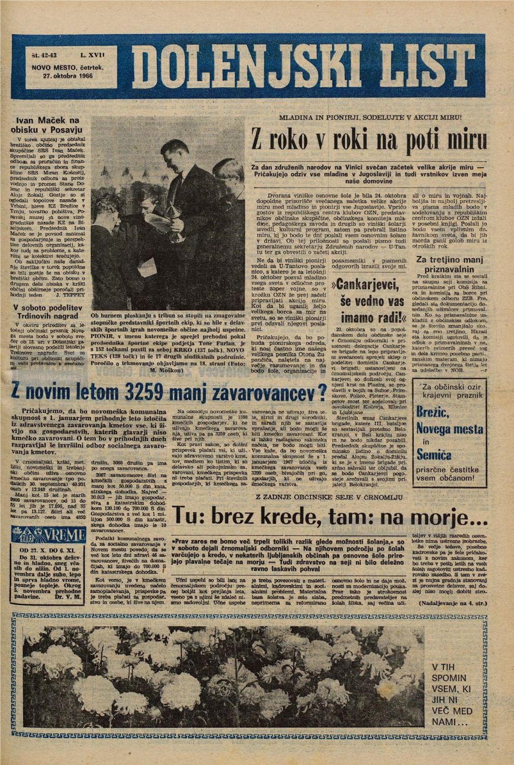 27. Oktober 1966 (Št. 865-866)