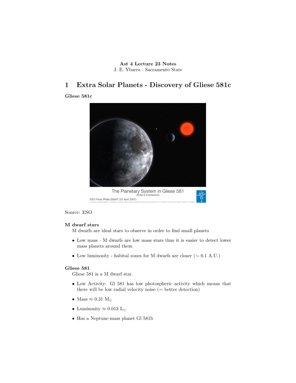 Discovery of Gliese 581C