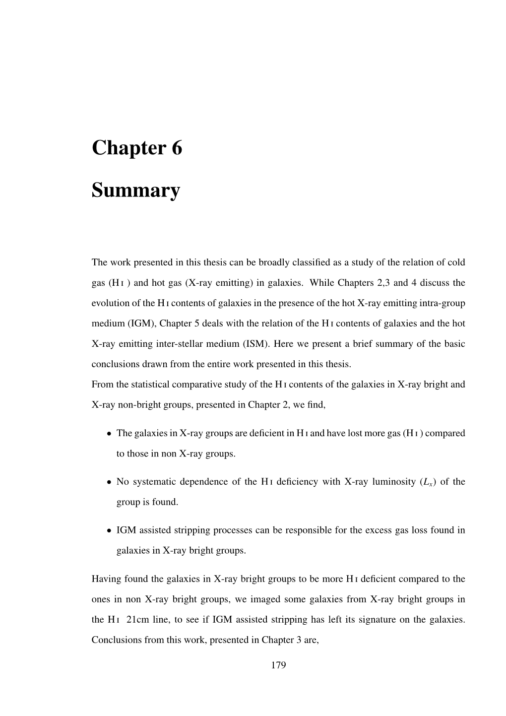 Chapter 6 Summary