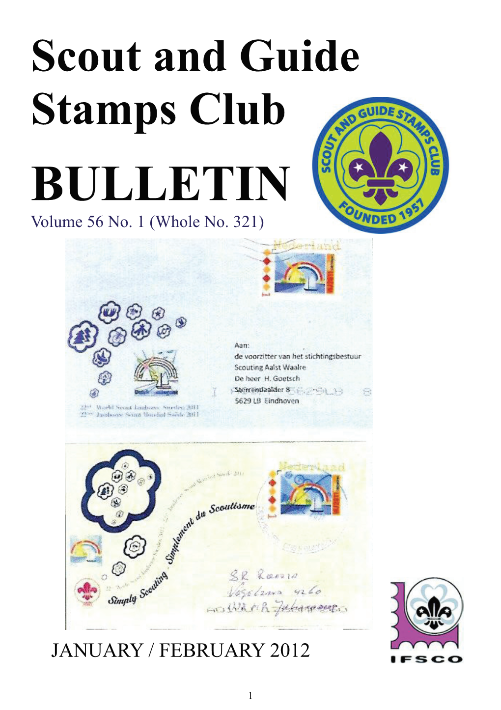 Scout and Guide Stamps Club BULLETIN #321