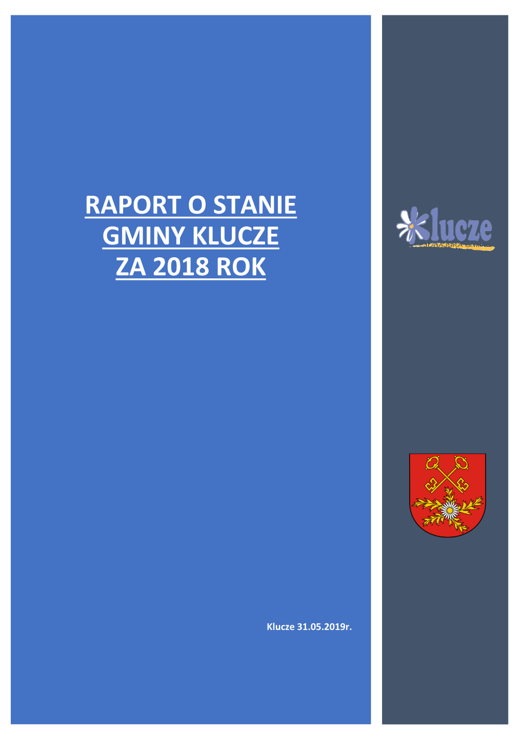 Raport O Stanie Gminy Klucze Za 2018 Rok