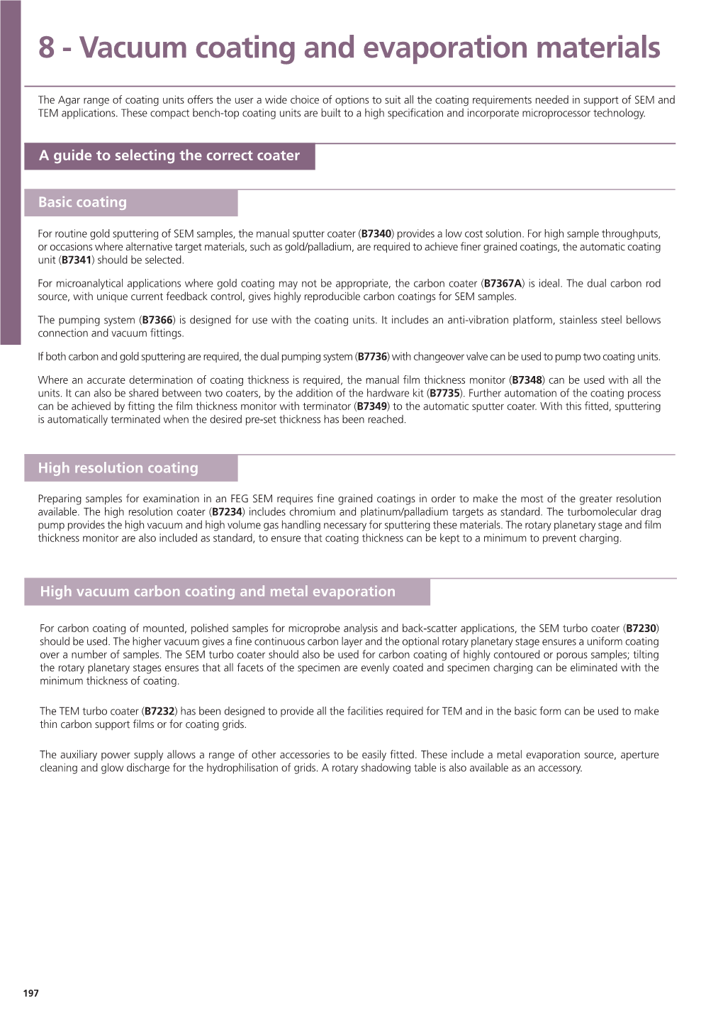 8-Vacuum Coating Evaporation Materials 0510:Layout 1 17/6/10 16:44 Page 197