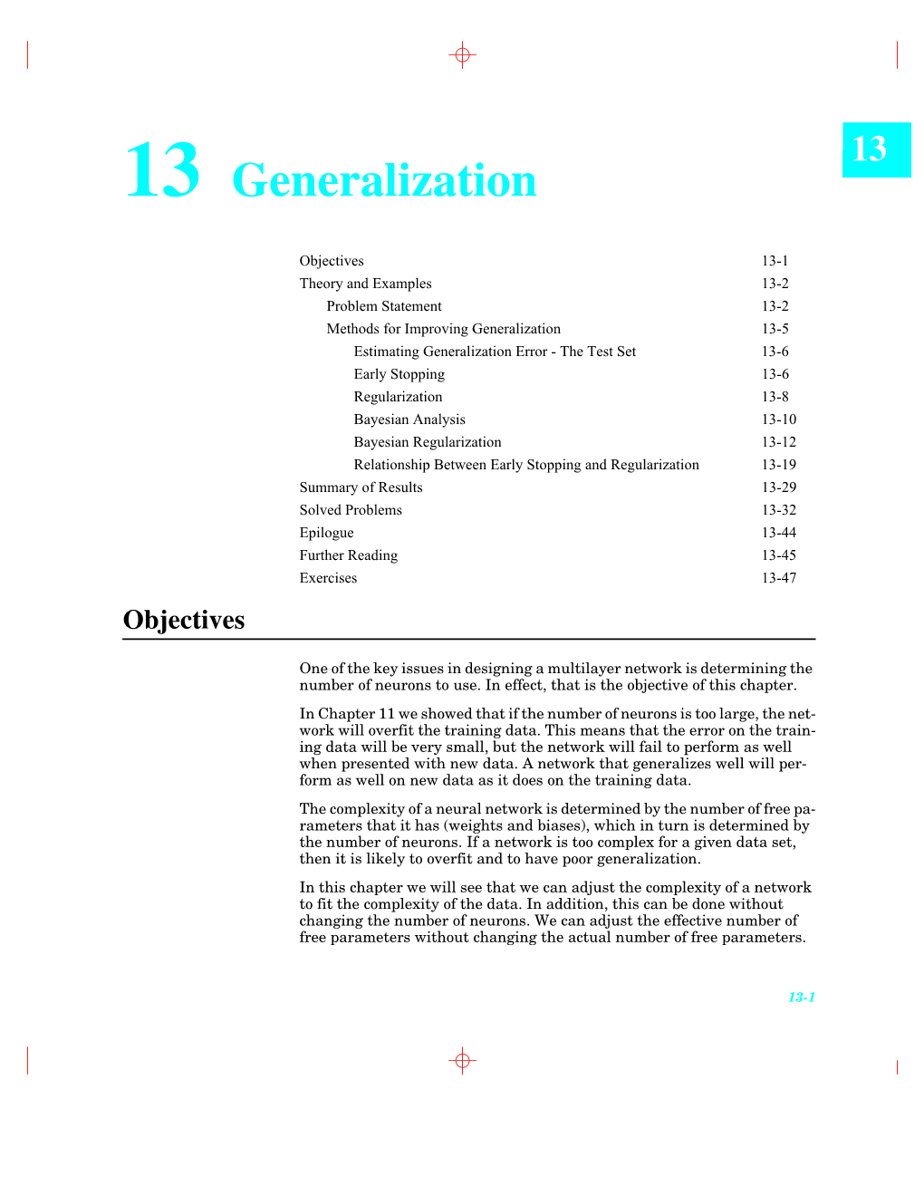 13 Generalization