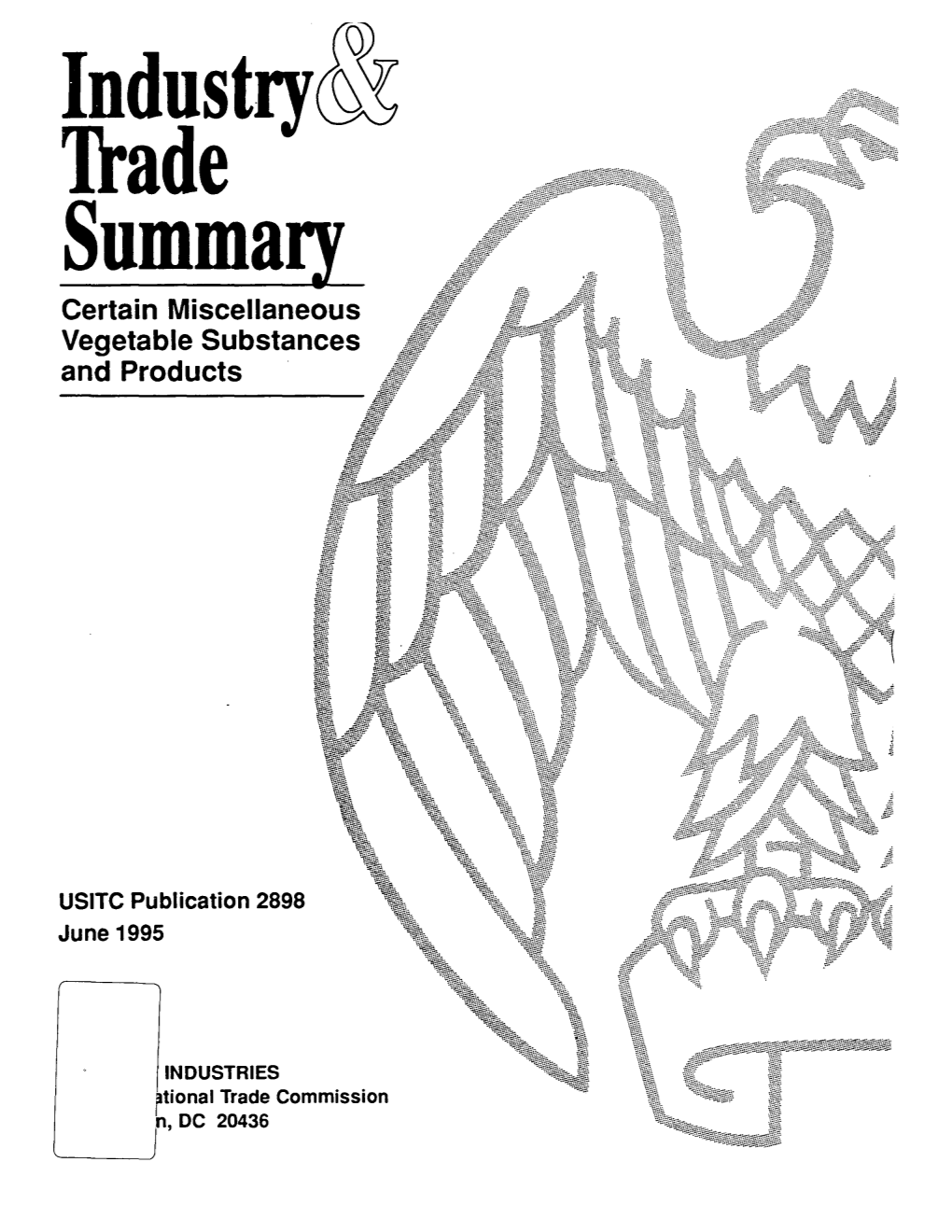 Industry & Trade Summary