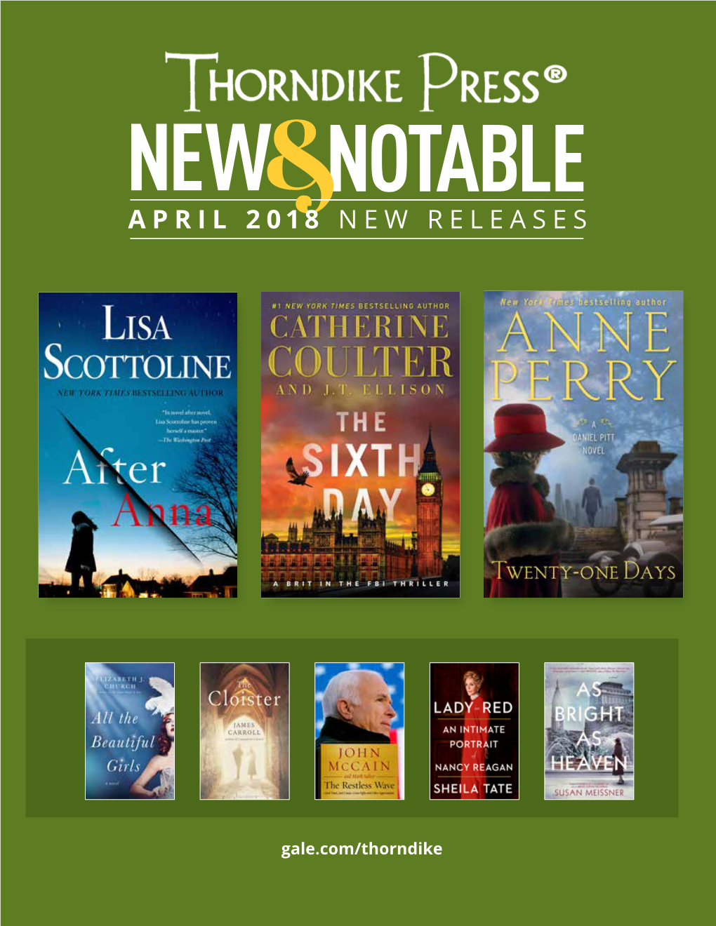April 2018 New Releases
