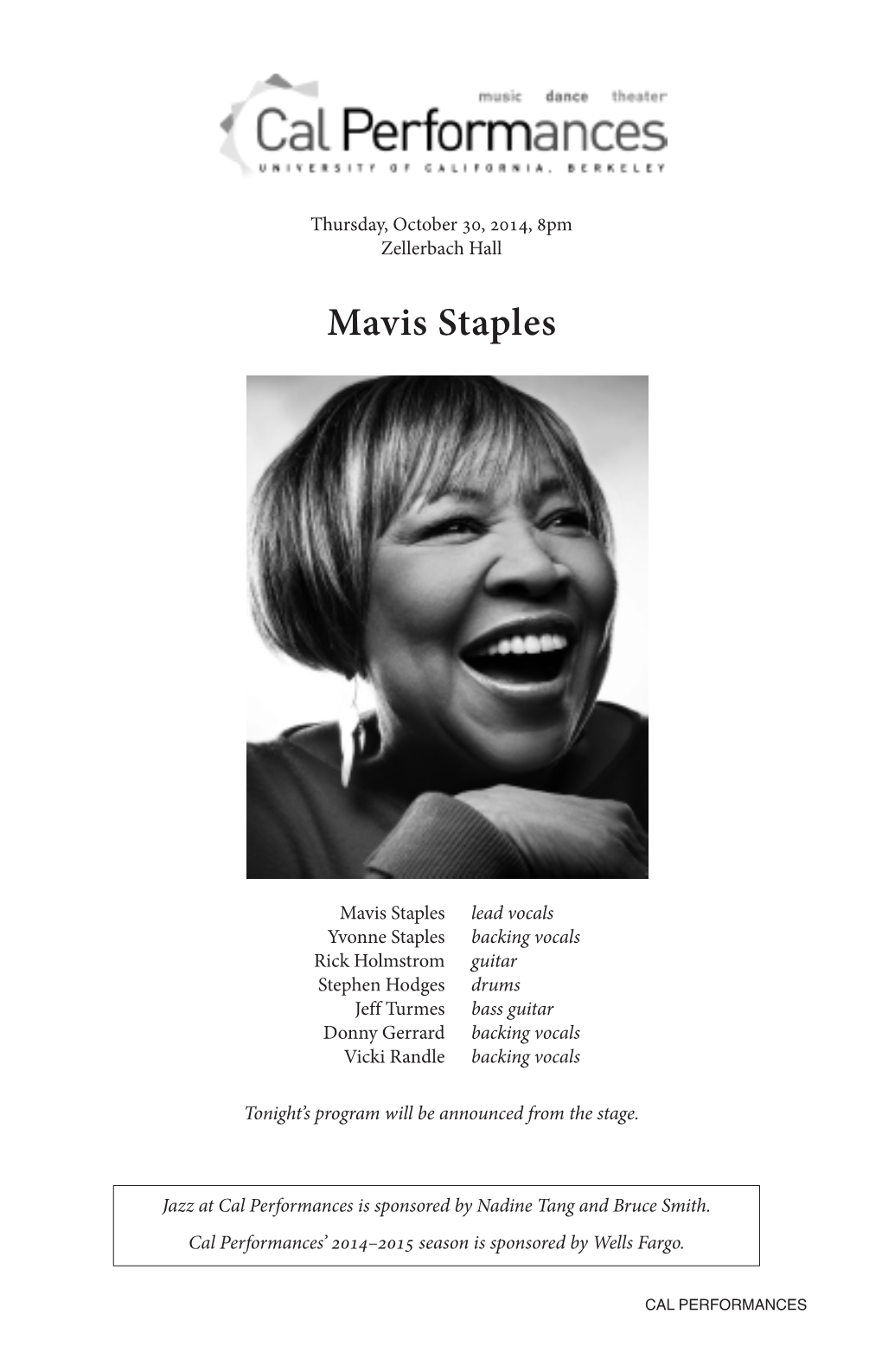 Mavis Staples