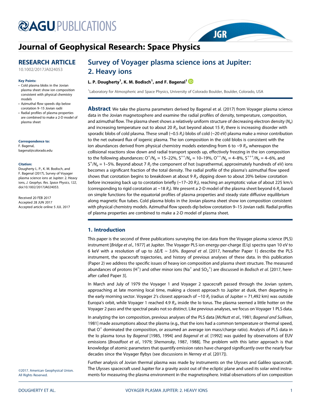 Survey of Voyager Plasma Science Ions at Jupiter: 2. Heavy Ions