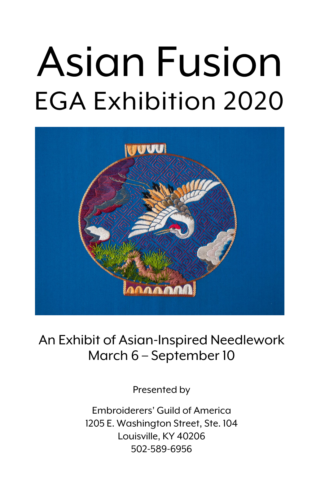 Asian Fusion Exhibition Program