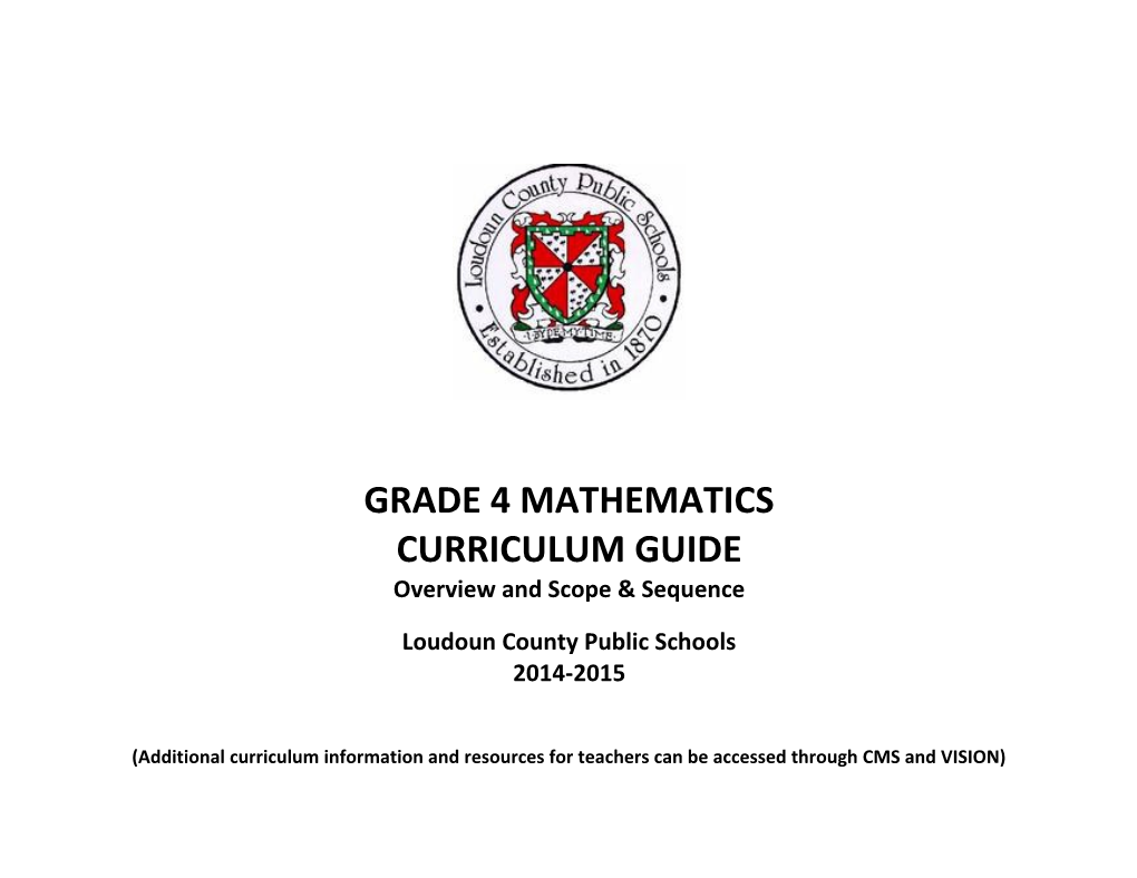 Grade 4 Mathematics