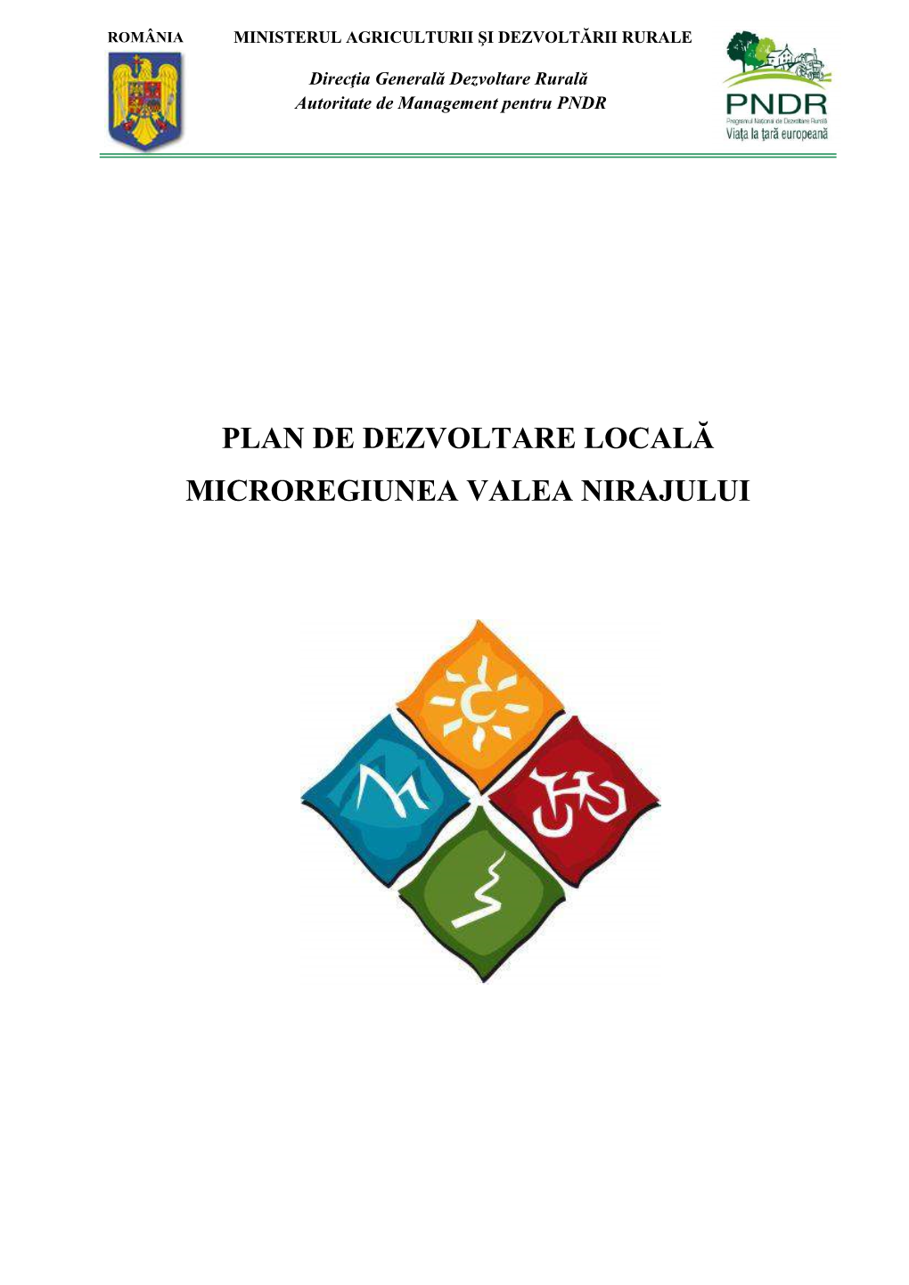 Plan De Dezvoltare Locală Microregiunea Valea Nirajului