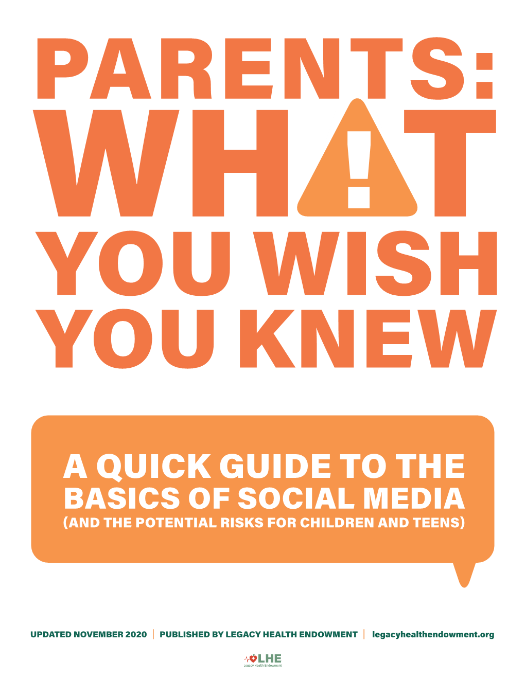 A Quick Guide to the Basics of Social Media (And the Potential Risks for Children and Teens)