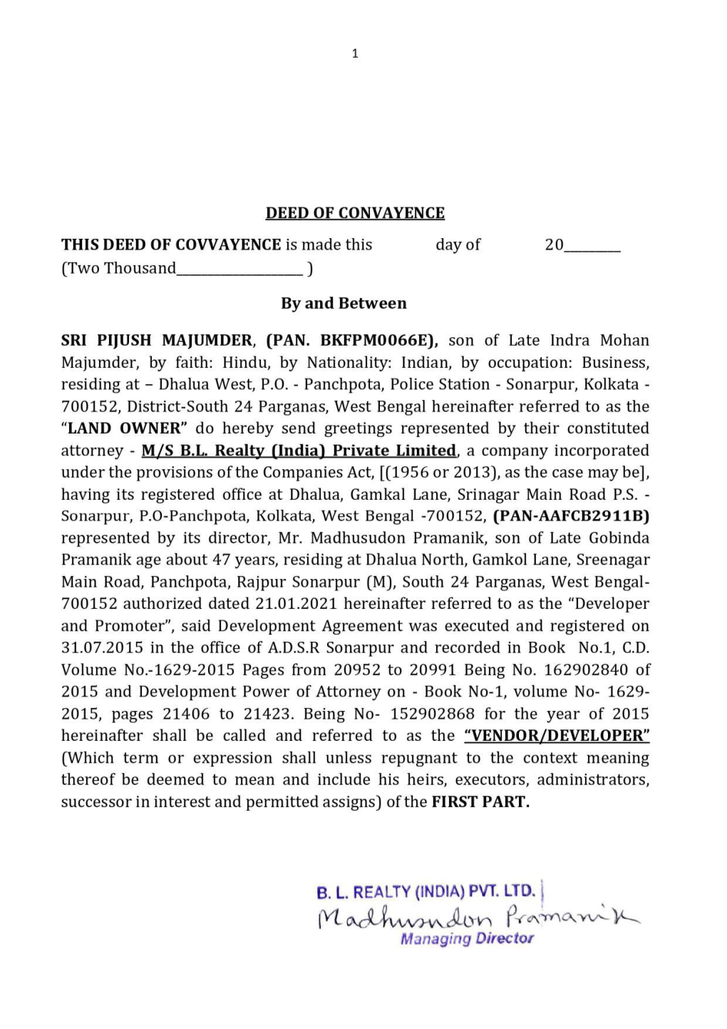 Deed of Conveyance.Pdf