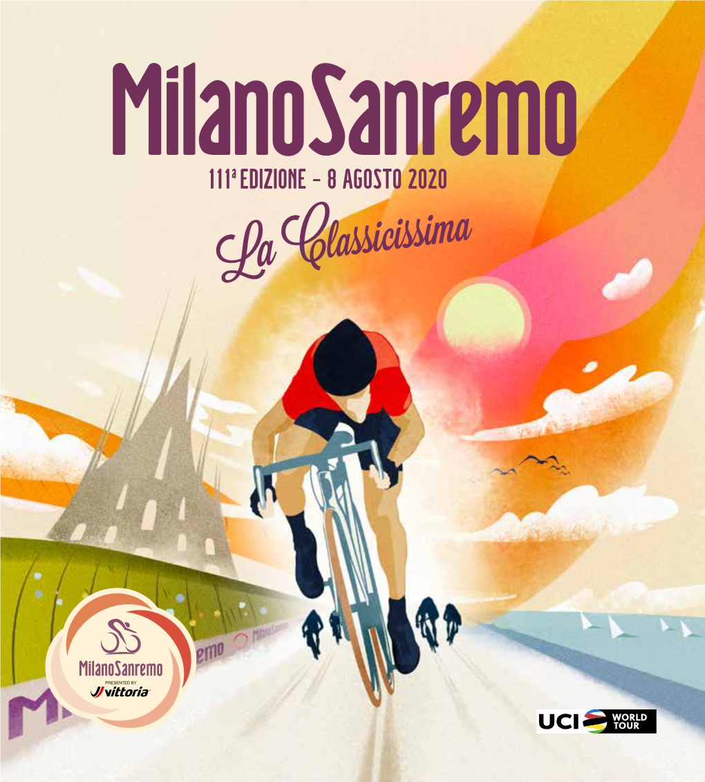 8 AGOSTO 2020 Milanosanremo 111A EDIZIONE - 8 AGOSTO 2020