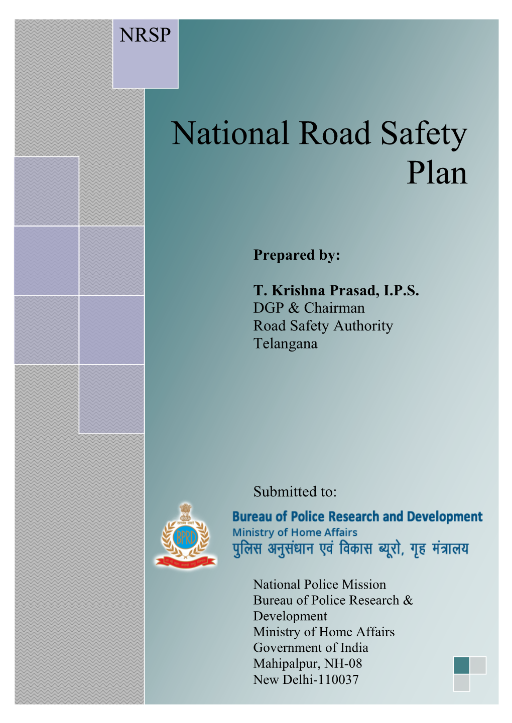 National Road Safety Plan (NRSP)