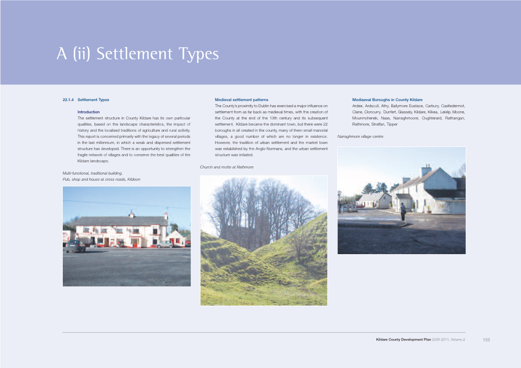 Kildare County Development Plan 2005-2011 Volume 2 Ch 22