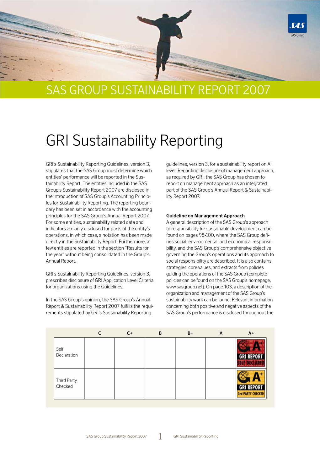 GRI Sustainability Reporting