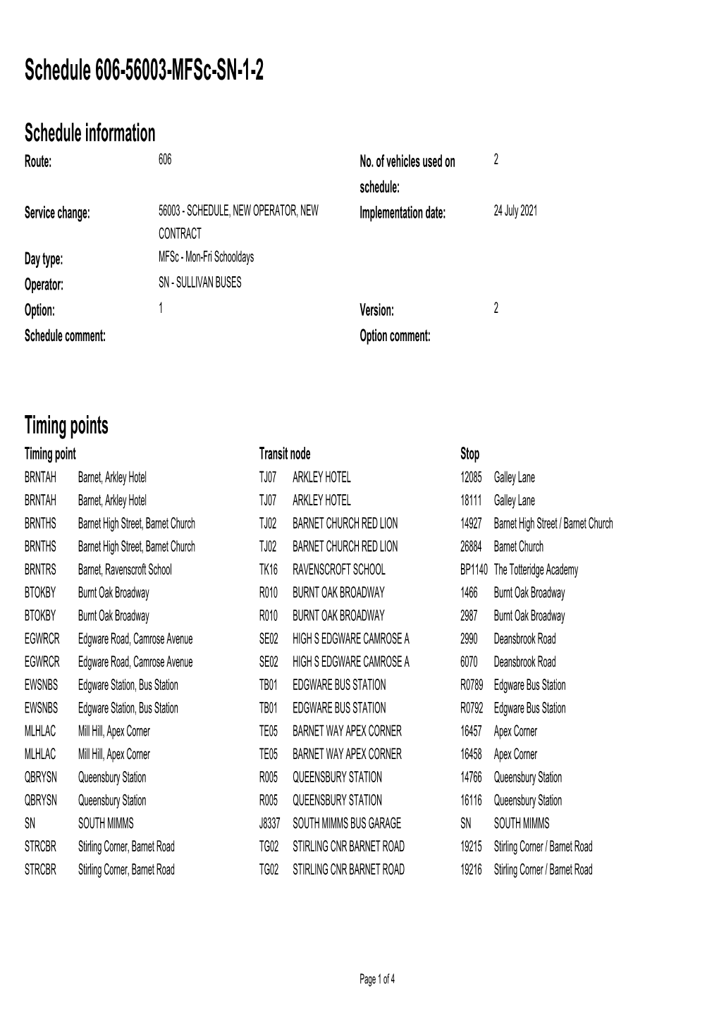 Standard Schedule 606-56003-Mfsc-SN-1-2