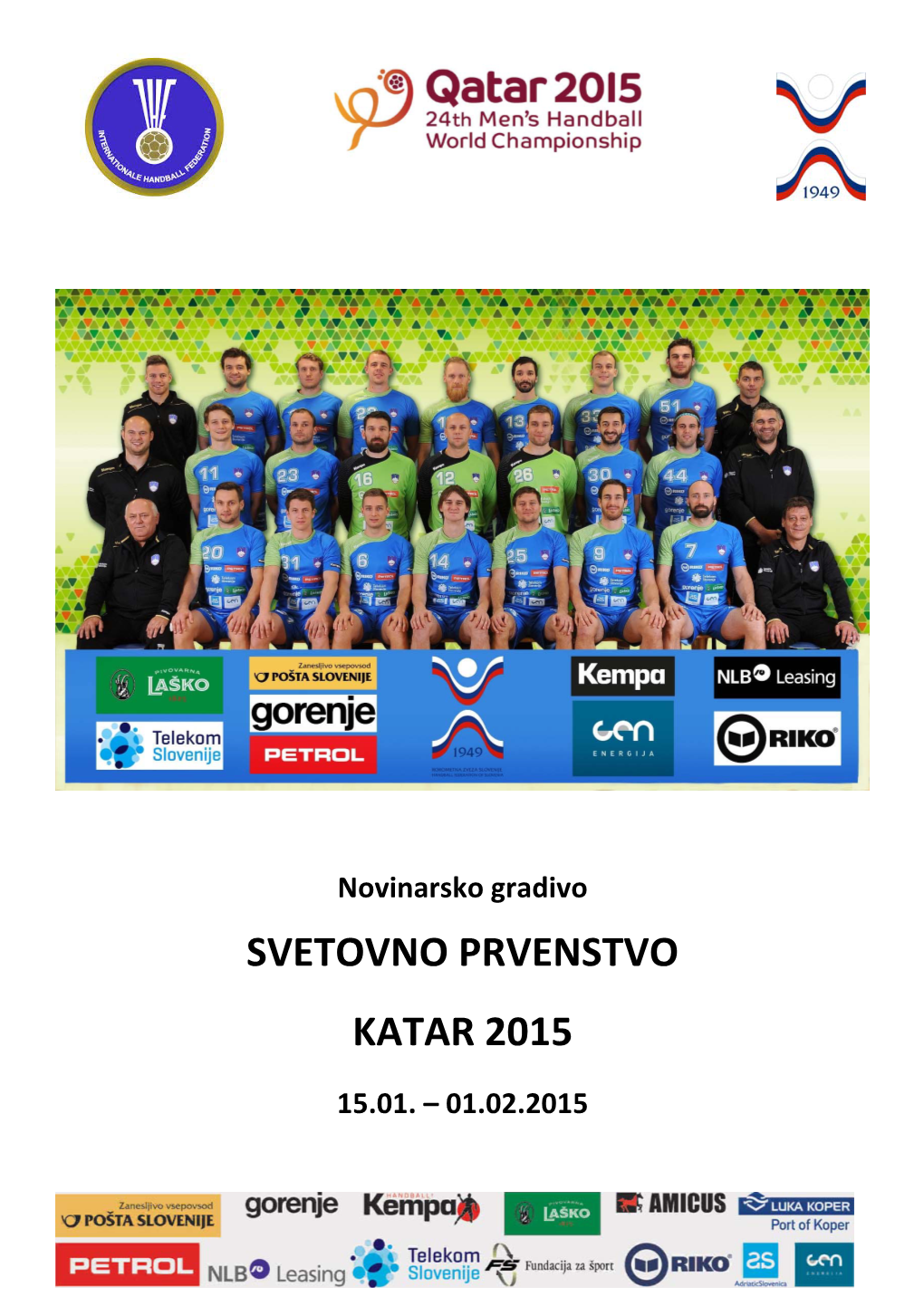 Svetovno Prvenstvo Katar 2015