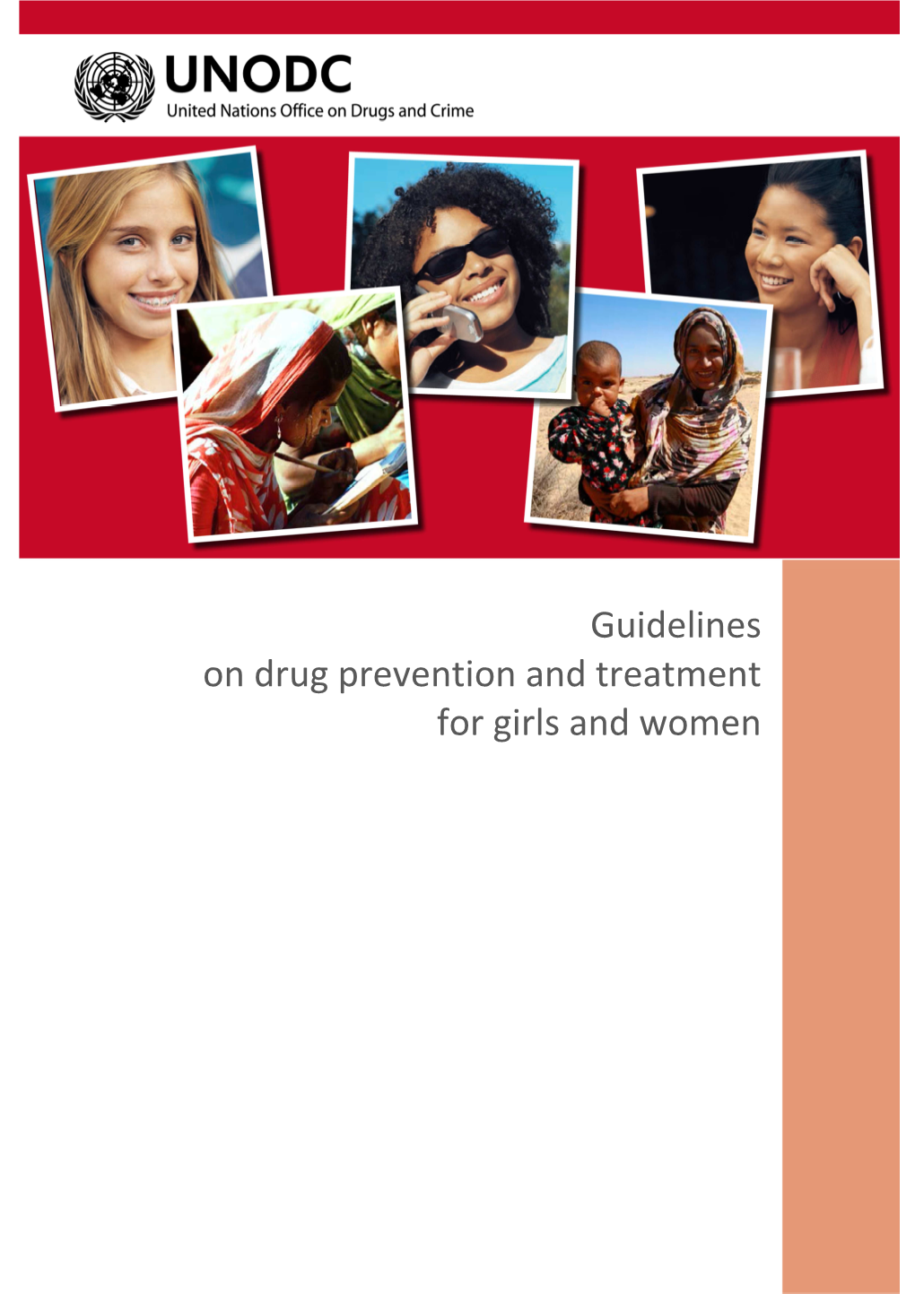Guidelines on Drug Prevention and Treatment for Girls and Women