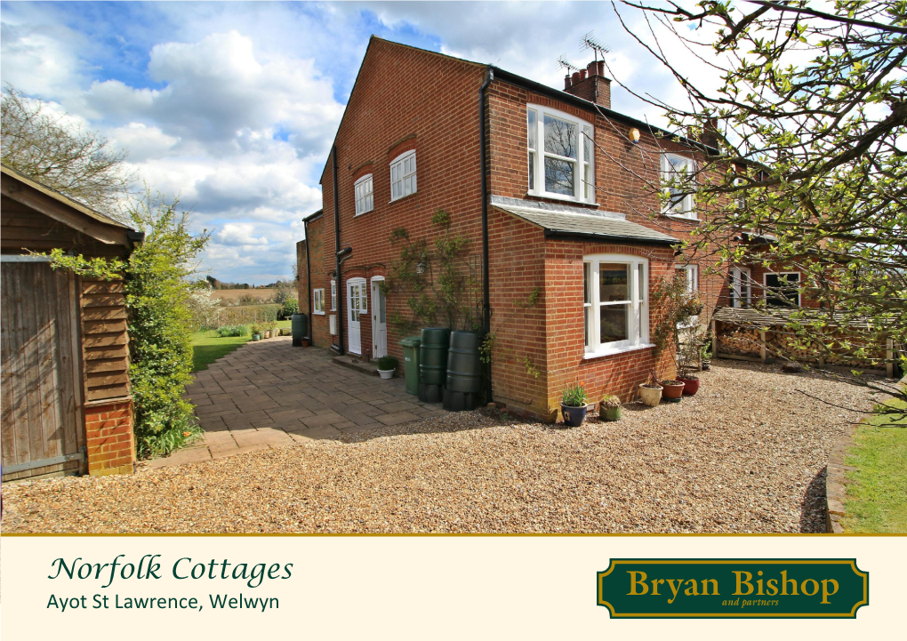 Norfolk Cottages Ayot St Lawrence, Welwyn