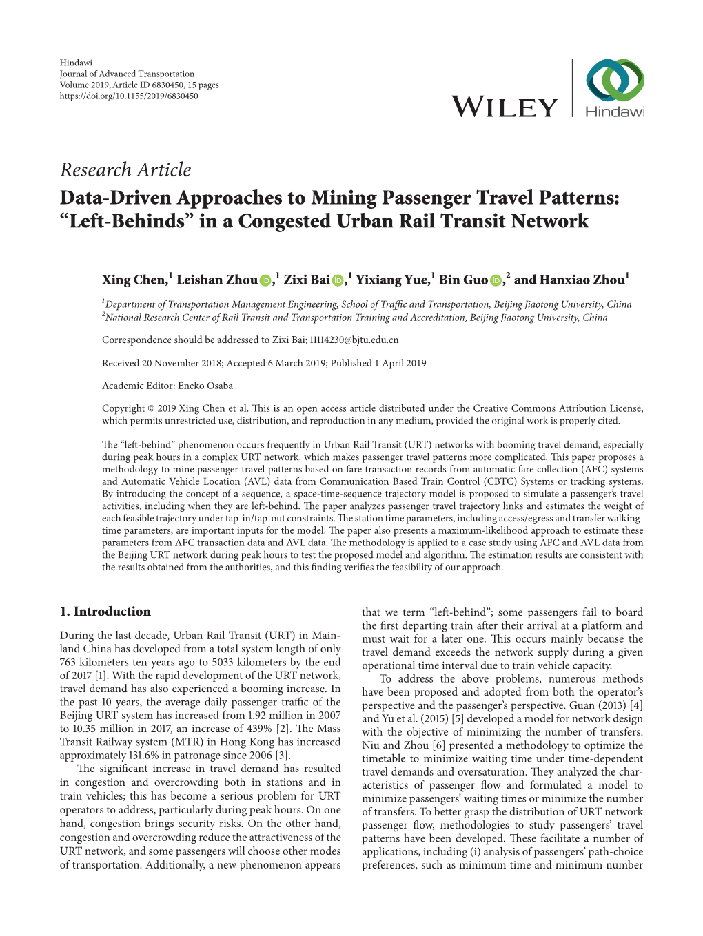 (Left-Behinds) in a Congested Urban Rail Transit Network