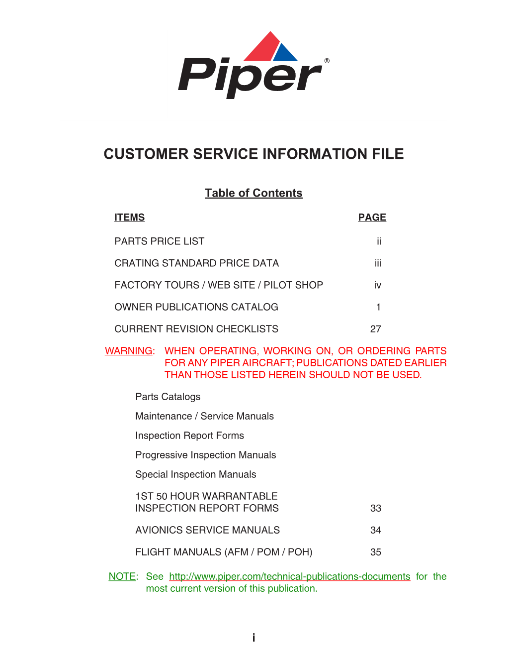 1753-755 Customer Service Info File