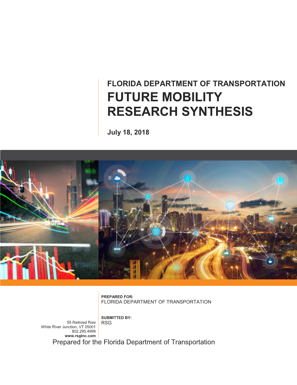 Florida Department of Transportation Future Mobility Research Synthesis