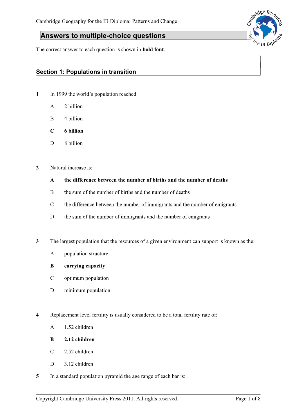 Answers to Multiple-Choice Questions s1