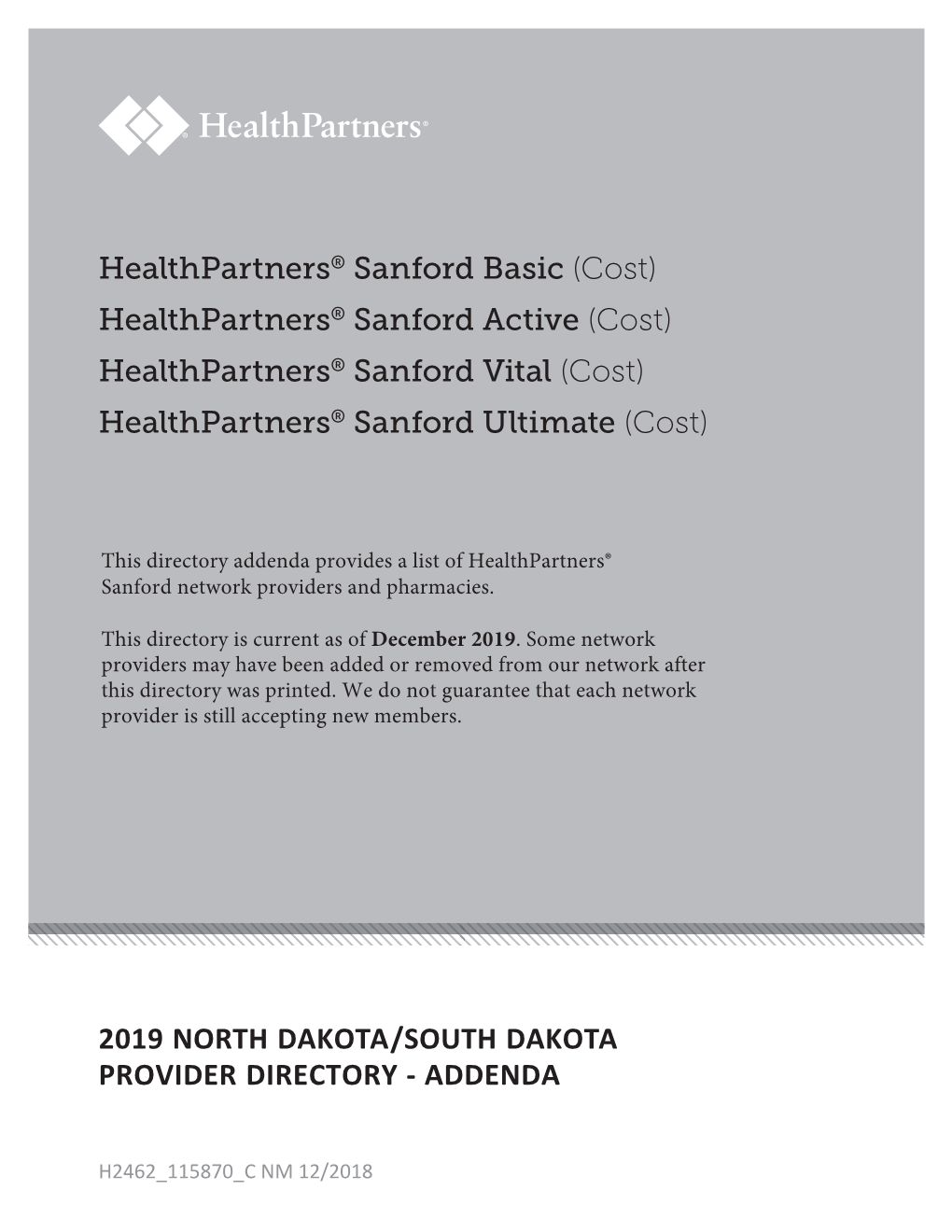 Sanford Provider and Pharmacy Directory | Healthpartners