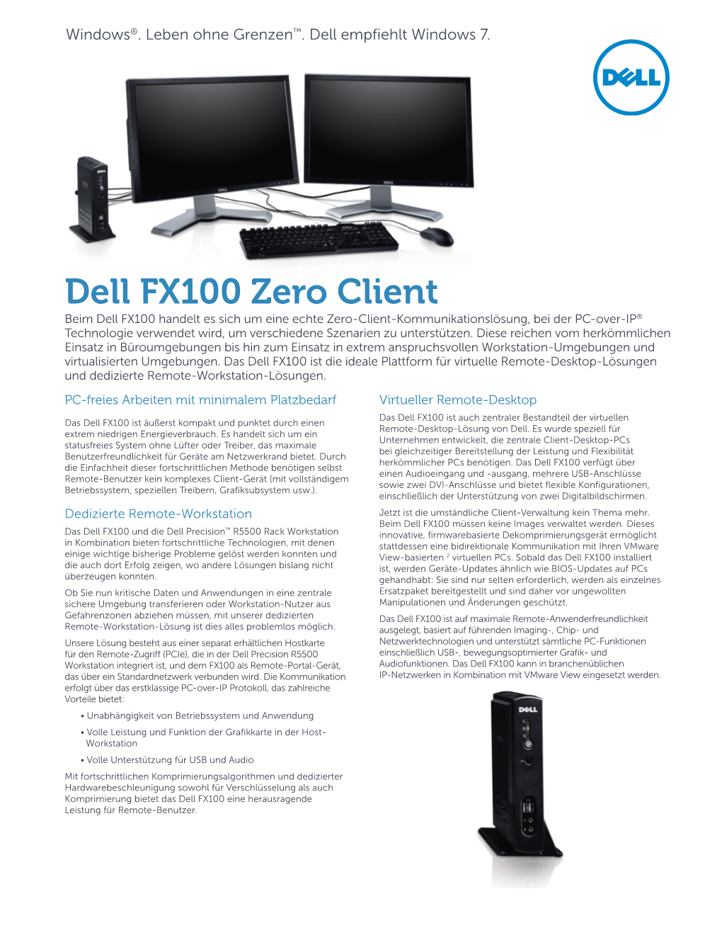 Dell FX100 Zero Client