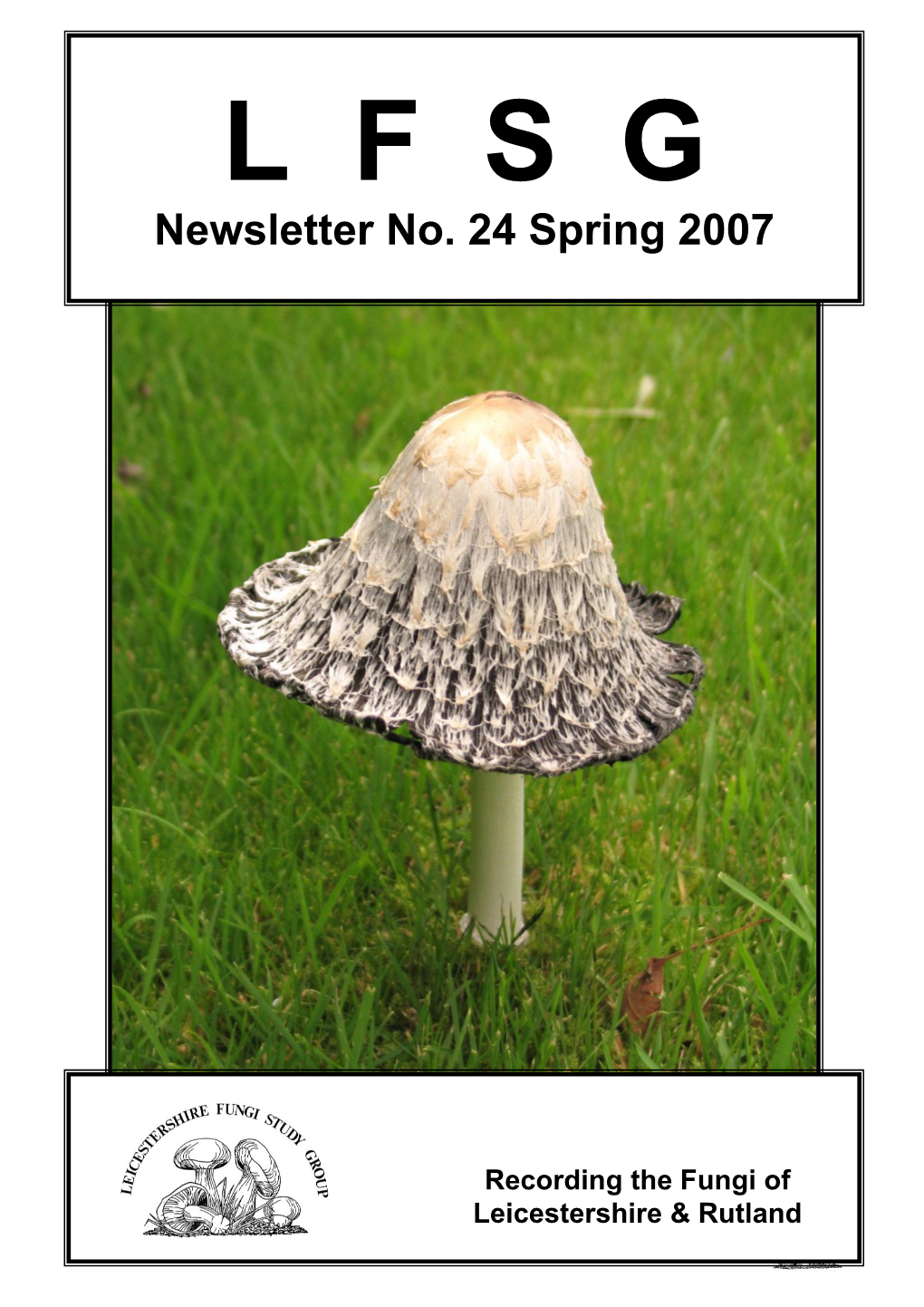 Newsletter No. 24 Spring 2007