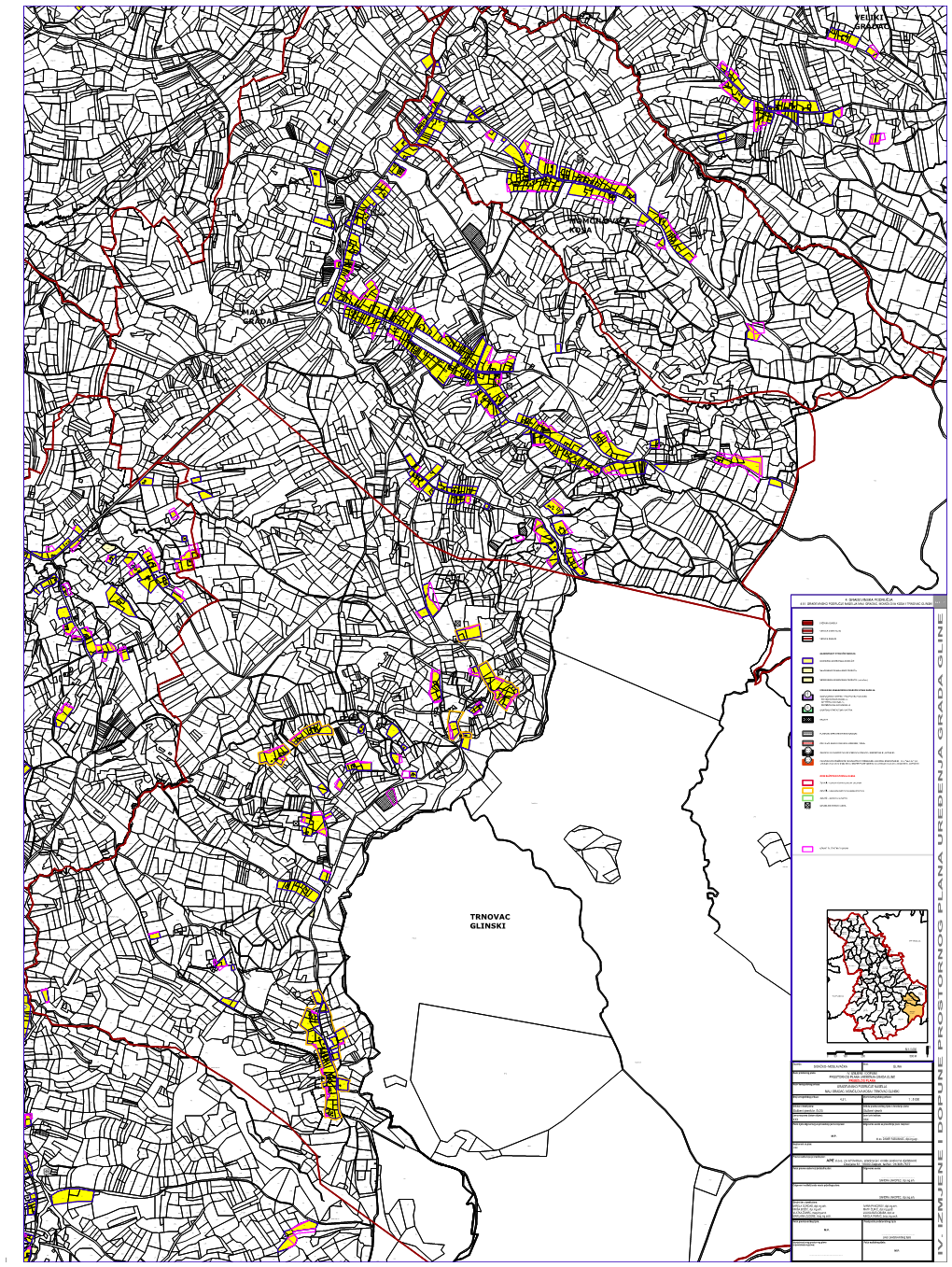 Trnovac Glinski Mali Gradac Momčilovića Kosa Veliki