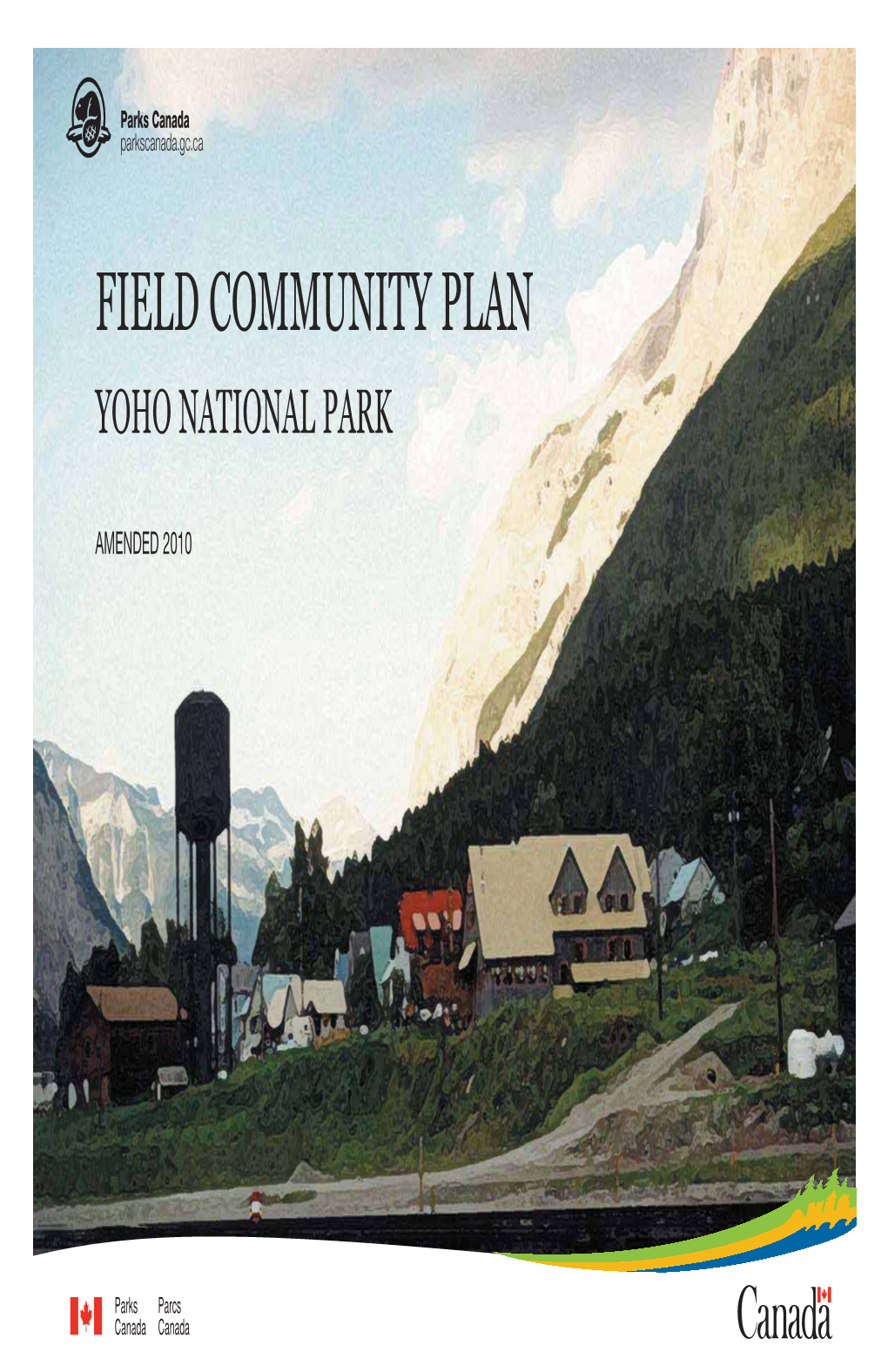 Field Community Plan      Yoho National Park