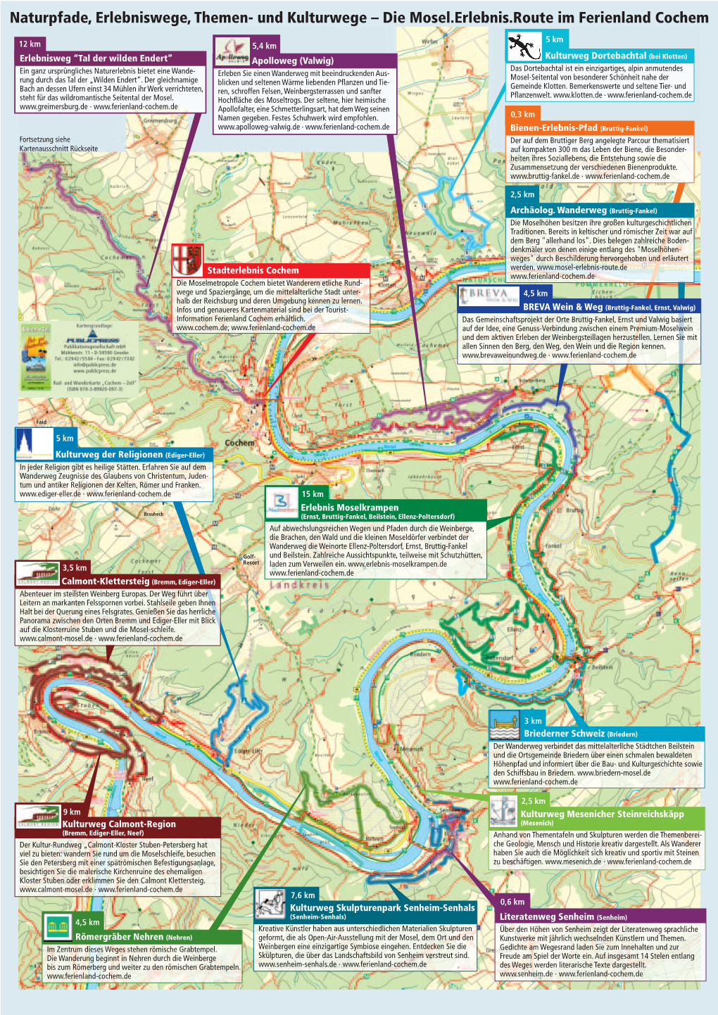 Die Mosel.Erlebnis.Route Im Ferienland Cochem