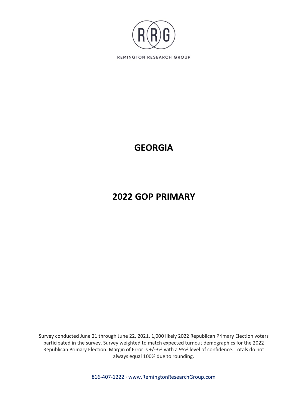 Georgia 2022 Gop Primary
