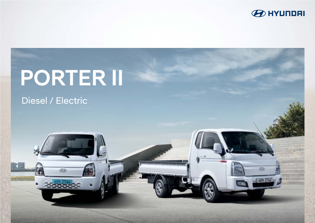 PORTER II Diesel / Electric PORTERⅡ Diesel