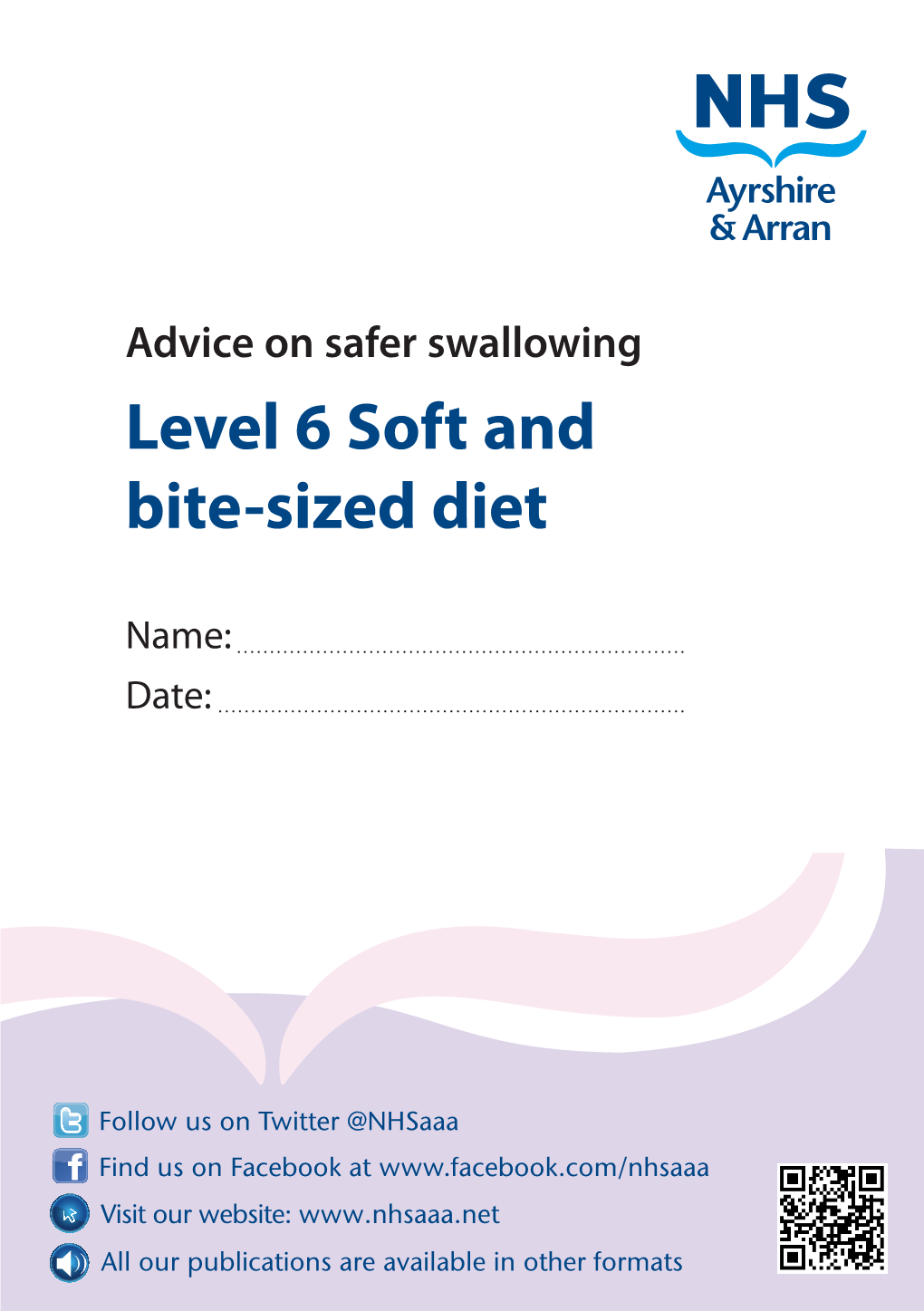 Level 6 Soft and Bite-Sized Diet