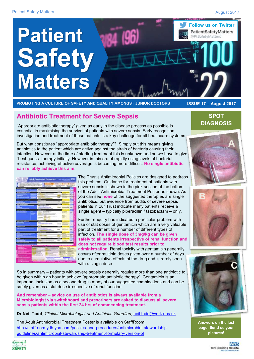 Safety Matters August 2017