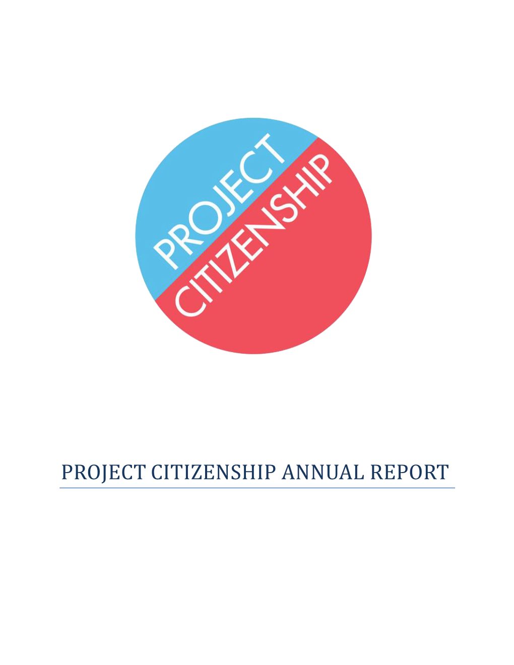Project Citizenship Annual Report