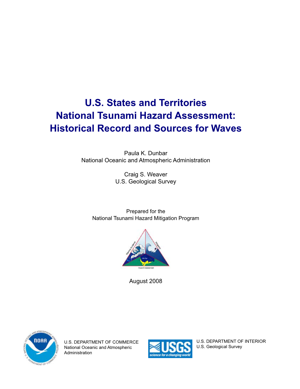 US States and Territories National Tsunami